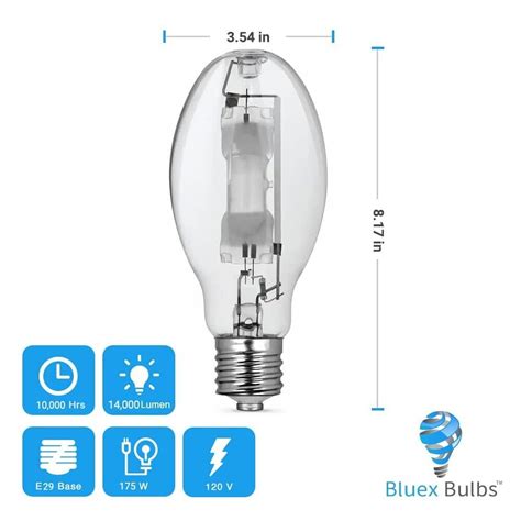 blue box lamps metal halide|BLUE BOX LAMPS MH175 Bluex Glass Halide Ansi Ballast.